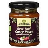 Alnatura Bio Rote Thai-Curry-Paste, 6er Pack (6 x 135 g)