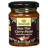 Alnatura Bio Rote Thai-Curry-Paste, 6er Pack (6 x 135 g)