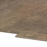 'Shanon Oxide' Bodenfliesen 60x60 cm, Feinsteinzeug Fliesen mit Metalloptik (1 m² 60x60 cm)