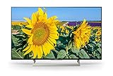 Sony KD-55XF8096 139 cm (55 Zoll) Fernseher (4K HDR, Android TV, Ultra HD, Smart TV mit Sprachsteuerung) schw