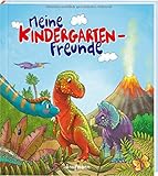 Meine Kindergarten-Freunde: Dinosaurier (Freundebuch für den Kindergarten und die Kita: Meine Kindergarten-Freunde für Mädchen und Jungen)