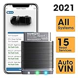 Bluetooth OBD2-Scanner TT TOPDON SmartDiag Mini OBD2 Bluetooth-Autodiagnose-Scanner mit Allen Systemdiagnosen, 16 Reset- und Wartungsdiensten, Allen OBD2-Funktionen, AutoVIN