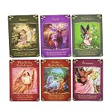 Snoose Tarot Cards-Magic Fairy Oracle Card, Magische Nachrichten Aus Den Feen, Klarstellung Und Ergänzung Lesungen Vermögen Erzählen Spielkunstwerke Für Anfänger Und Exp