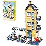 FYHCY Wüstenvilla Haus Bausteine Bausatz, Modular Buildings, mit 546 Pcs Klemmbausteine Kompatibel mit Lego H