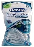 Dentek Floss Picks Complete Clean Fresh Mint 75'