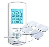 Prorelax TENS+EMS Duo Comfort Gerät- Natürliche Therapie gegen chronische Schmerzen und zum Muskelaufbau, Therap