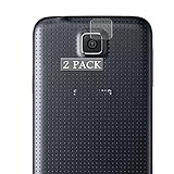Vaxson 2 Stück Schutzfolie, kompatibel mit Samsung Galaxy S5 Neo Kamera TPU Folie Rückseitige Kameraobjektiv [nicht Panzerglas Displayschutzfolie ] N