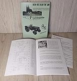 DEUTZ Betriebsanleitung Bedienungsanleitung Traktor D40L D40.2 H-1136-1