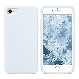 SURPHY iPhone SE 2020 Hülle Silikon, iPhone SE 2020 Handyhülle, iPhone 8 Hülle Silikon, iPhone 7 Hülle Silikon, Silikon Handyhülle für iPhone SE 2 2020 4,7 Zoll Protective Schutzschale, Himmelb