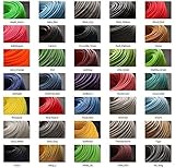 BD Geflechtschlauch Gewebeschlauch Kabelschlauch PET Sleeve Kabelschutz (8mm, Snow White, 1)