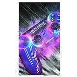 Leinwand Malerei Poster Drucke Moderne Gaming Griff Playstation Controller Wandkunst Bilder für Gamer Room Wall Decor 60x120cm (24x47in) R