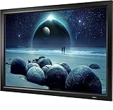 celexon Heimkino- und Präsentations-Rahmen-Leinwand mit Stecksystem und optimaler Planlage Home-Cinema Frame - 240x135 cm - 16:9 - Gain 1,2
