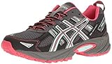 ASICS Damen Gel-Venture 5 Laufschuh, Grau (Carbon/Diva Pink/Bay), 42/43 EU
