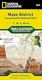Canyonlands - Maze District, UT: NATIONAL GEOGRAPHIC Trails Illustrated National Parks (National Geographic Trails Illustrated Map, Band 312)