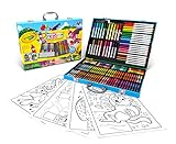 Crayola Künstlerkoffer; 155 Teile, Geschenk für Kinder, Kreative Aktivitäten, 4,5,6+ J