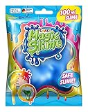 CRAZE Magic Slime Foilbag 100 ml Bunter Schleim Magischer Kinderschleim im Beutel 18583, Verschiedene Farb