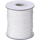 1,0 mm Weiß Geflochtene Lift Shade Cord Zugschnur für Jalousien Aluminium Blind Shade, Gartenbau Werk und Handwerk, 109 Yards/R