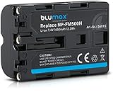 Blumax Akku ersetzt Sony NP-FM500H (1650mAh) | kompatibel mit Sony Alpha DSLR/SLT Serie EVO II a57 a58 a68 a77/ ii a99 / ii Batterie | 7,4V 12,2W