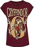 Harry Potter Gryffindor Frauen T-Shirt Bordeaux S