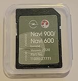 Kartenupdate für: Opel/Vauxhall Navi 600/900 2020 SD-Karte UK & Europa, Satelliten-Navig
