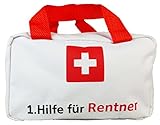 Tasche 1. Hilfe für Rentner Geschenk zum Ruhestand und Rente Abschiedsgeschenk Kolleg