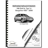 VW Golf 4 1J (97-06) 5 und 6 Gang Schaltgetriebe 02M Kupplung Reparaturanleitung