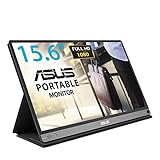 Asus ZenScreen MB16AC 39,6 cm (15,6 Zoll) tragbarer USB Monitor (Full HD, USB Typ-C, IPS-Panel, Blaulichtfilter) dunkel-g