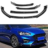 FWC 3 Stücke Abs Auto Frontschürze Lip Splitter Diffusor Schutz Body Kit Spoiler Für Ford Focus 2019