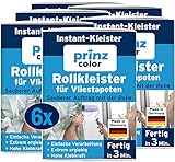 prinzcolor Premium Rollkleister Kleister Tapetenkleister Vliestapetenkleister 6x200g