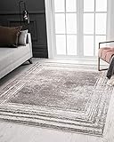 the carpet Unique Moderner Vintage Teppich mit klassischen Elementen, Designteppich, hohe Flordichte, Exklusiver Look, Hochwertig, Weicher Flor, 80x150