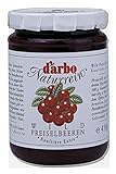 Darbo Naturrein - Wildpreiselbeer-Konfitüre - 450 g