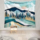 NTtie Tapestry Wall Hanging Wall Decor Home Decor Multifunktionsdruck-Sonnenuntergang-L