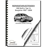 VW Golf 4 Typ 1J 1997-2006 Fahrwerk Achsen Lenkung FWD AWD Reparaturanleitung