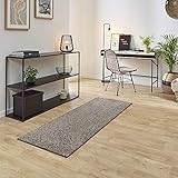 Carpet Studio Ohio Teppich Läufer 57x150cm, Weicher Kurzflor Teppich Läufer Flur, Schlaffzimmer, Wohnzimmer & Küche, Pflegeleicht, Geruchsneutral - Beig