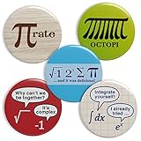 Geek Buttons Thema Mathematik