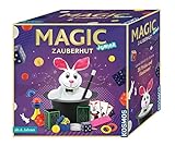 KOSMOS 680282 - Magic Zauberhut, Lerne einfach 35 Zaubertricks und Illusionen, Zauberkasten mit Zauberstab und vielen weiteren Utensilien, für Kinder ab 6 J