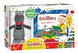 Caillou Waits for Santa Gift Set: Book with 2 Stories and Gilbert Plush Toy