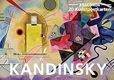 Postkarten-Set Wassily Kandinsky: 20 Kunstpostkarten aus hochwertigem Karton. ca. € 0,25 p