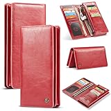 KIOKIOIPO-N Mode Multifunktions-Horizontal-Schlag-Leder-Kasten, mit Karten-Slot & Zipper Wallet & Photo Frame, for iPhone, LG, Galaxy, Huawei, Oppo, Vivo und 4,0-6,5 Inch Andere S