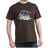 CafePress - Pontoon_Vector_01 T-Shirt - 100% Baumwolle Gr. M, b