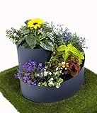 Jardinion ® Kräuterspirale Pflanzspirale Gewürzspirale 80cm x Ø80 cm,