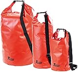 Xcase Seesack LKW-Plane: Wasserdichter Packsack 16 Liter, rot (Drypack)