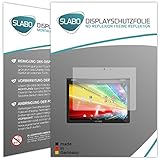 Slabo 2 x Displayschutzfolie für Archos 101 Oxygen Displayschutz Schutzfolie Folie No Reflexion | Keine Reflektion MATT