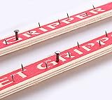 Tack Strip – Teppichgreifer – geeignet für Tufting-Rahmen, geeignet für Tuftingpistolen, Weben, 100 cm/200 cm (2 x 50 = 100 cm)