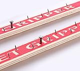Tack Strip – Teppichgreifer – geeignet für Tufting-Rahmen, geeignet für Tuftingpistolen, Weben, 100 cm/200 cm (2 x 50 = 100 cm)