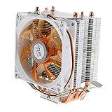 Baoblaze CPU Cooler 4 9cm Lüfter für, AMD, LG