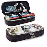 Federmäppchen, funktionales Schreibwaren, hohe Kapazität, Stifttasche, Make-up-Tasche für Schule, Büro, Box, tragbar, Destiny 2