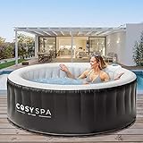 CosySpa aufblasbarer Whirlpool [2022 Modell] für den Außenbereich - 4 Personen oder 6 Personen Optionen erhältlich (4 Personen)…