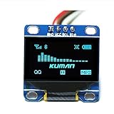 OLED-LCD-LED display Modul kuman 0.96 Inch Blue IIC OLED Moudle I2c IIC Serial 128x64 LCD Display for Arduino Raspberry pi KY34-B