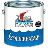 Halvar Isolierfarbe skandinavische Nikotinsperre in weiß Wandfarbe hochdeckend und geruchsarm (2,5 L)